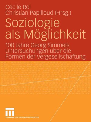 cover image of Soziologie als Möglichkeit